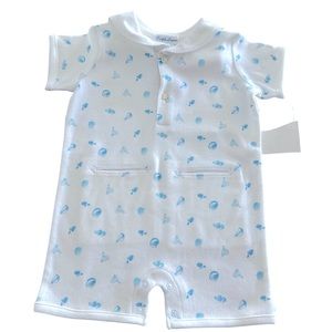 Ralph Lauren Baby Boy Nautical Summer Romper size 3 months